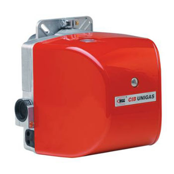 Как наносится маркировка на горелки CIB UNIGAS в зависимости от типа и модели?